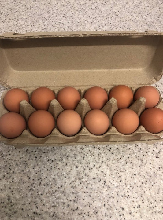 Free Range Eggs 12 carton 700g